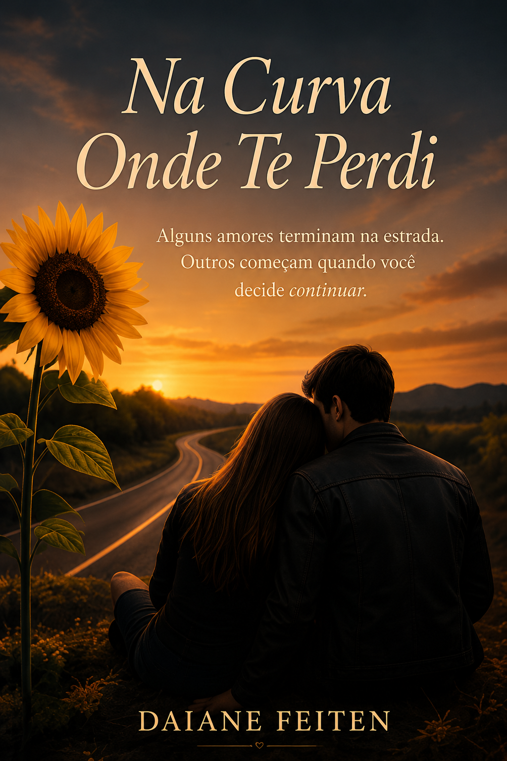 Capa do livro Na Curva Onde Te Perdi